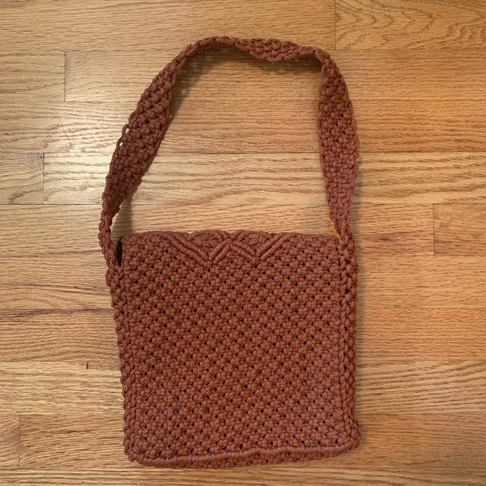 Vintage Macrome Bag - Picture 2 of 6